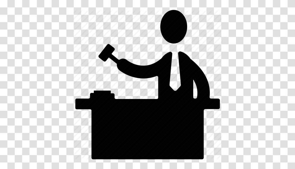 Chief Justice Court Judge Judge Male Judge Presiding Officer Icon, Silhouette, Piano, Duel Transparent Png