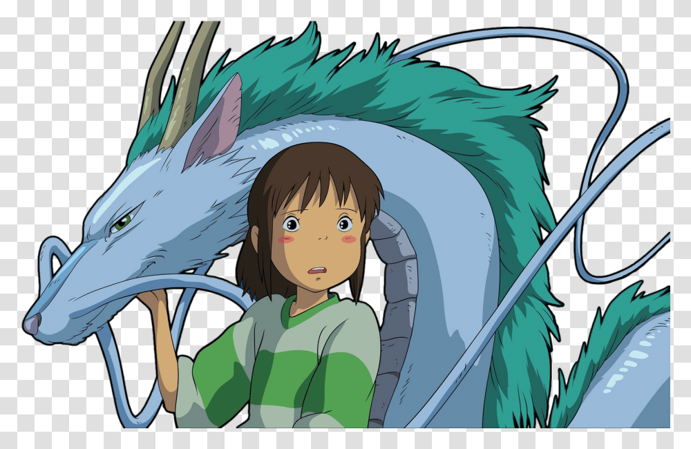 Chihiro Spirited Away Dragon, Person, Outdoors, Nature Transparent Png