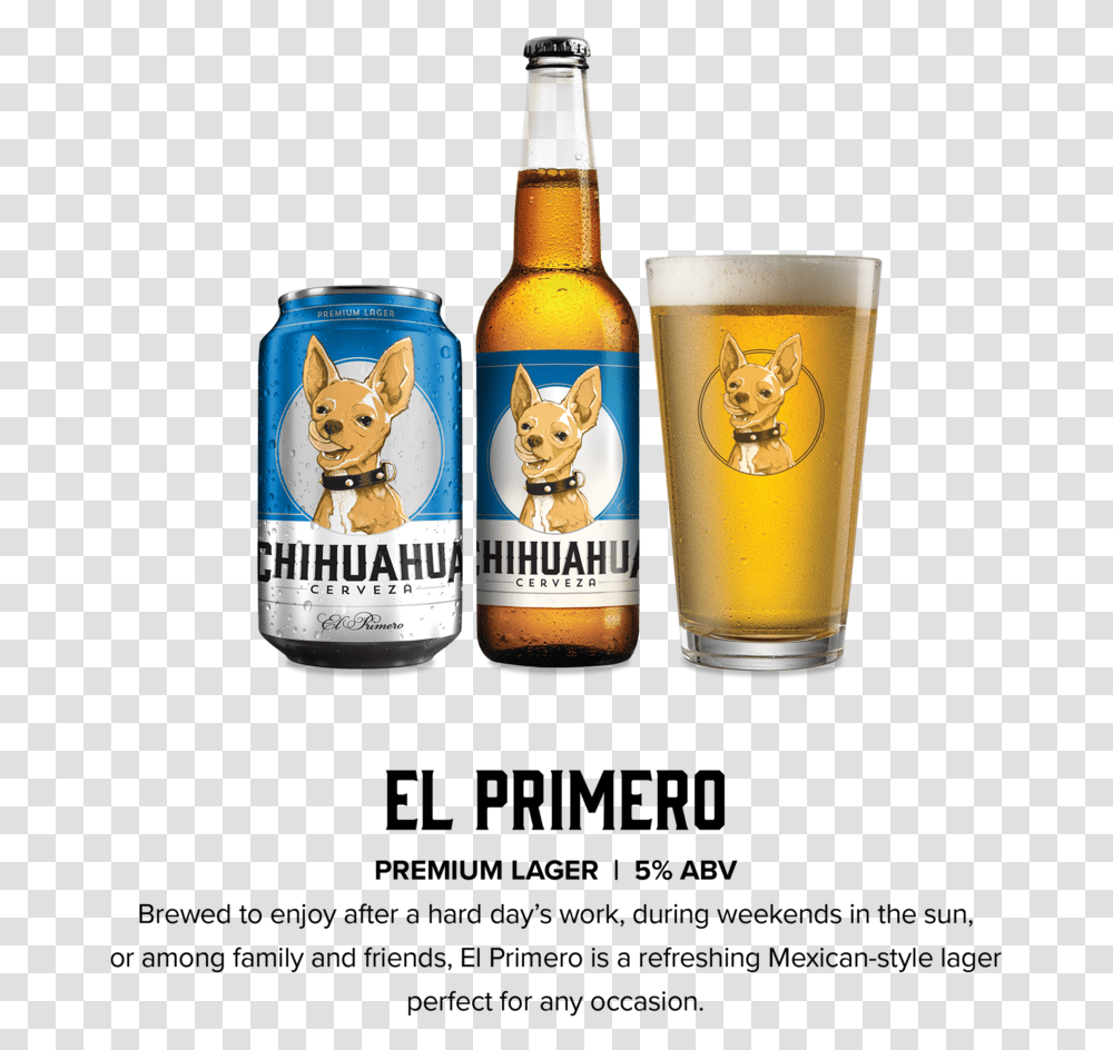 Chihuahua, Beer, Alcohol, Beverage, Drink Transparent Png