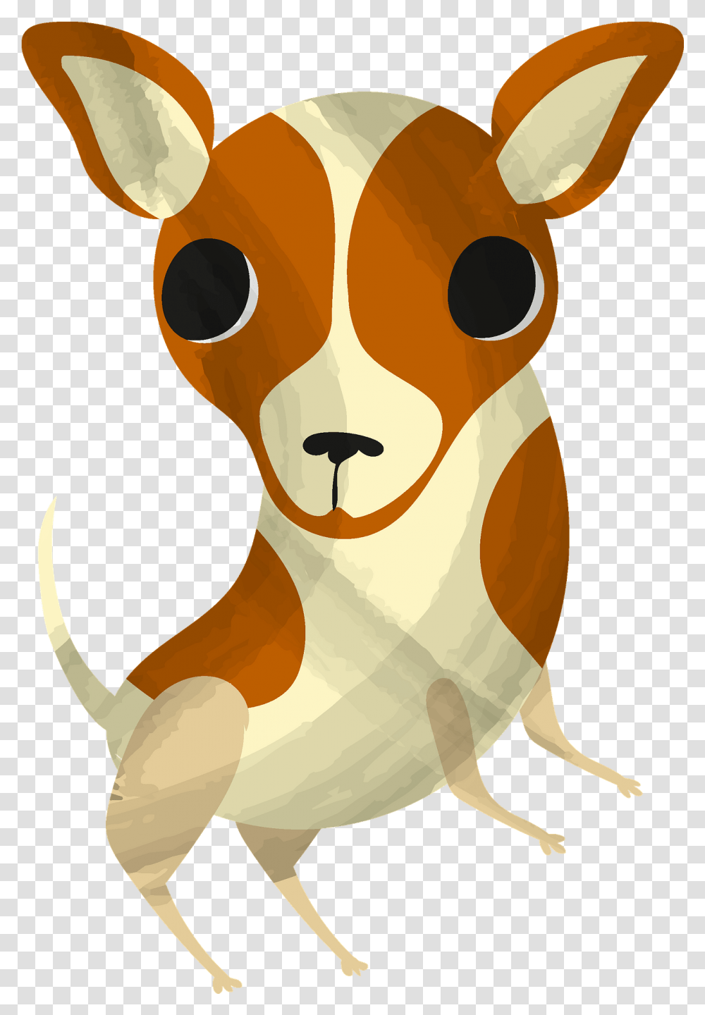 Chihuahua Clipart Free Download Creazilla Animal Figure, Mammal, Pet, Canine, Snout Transparent Png