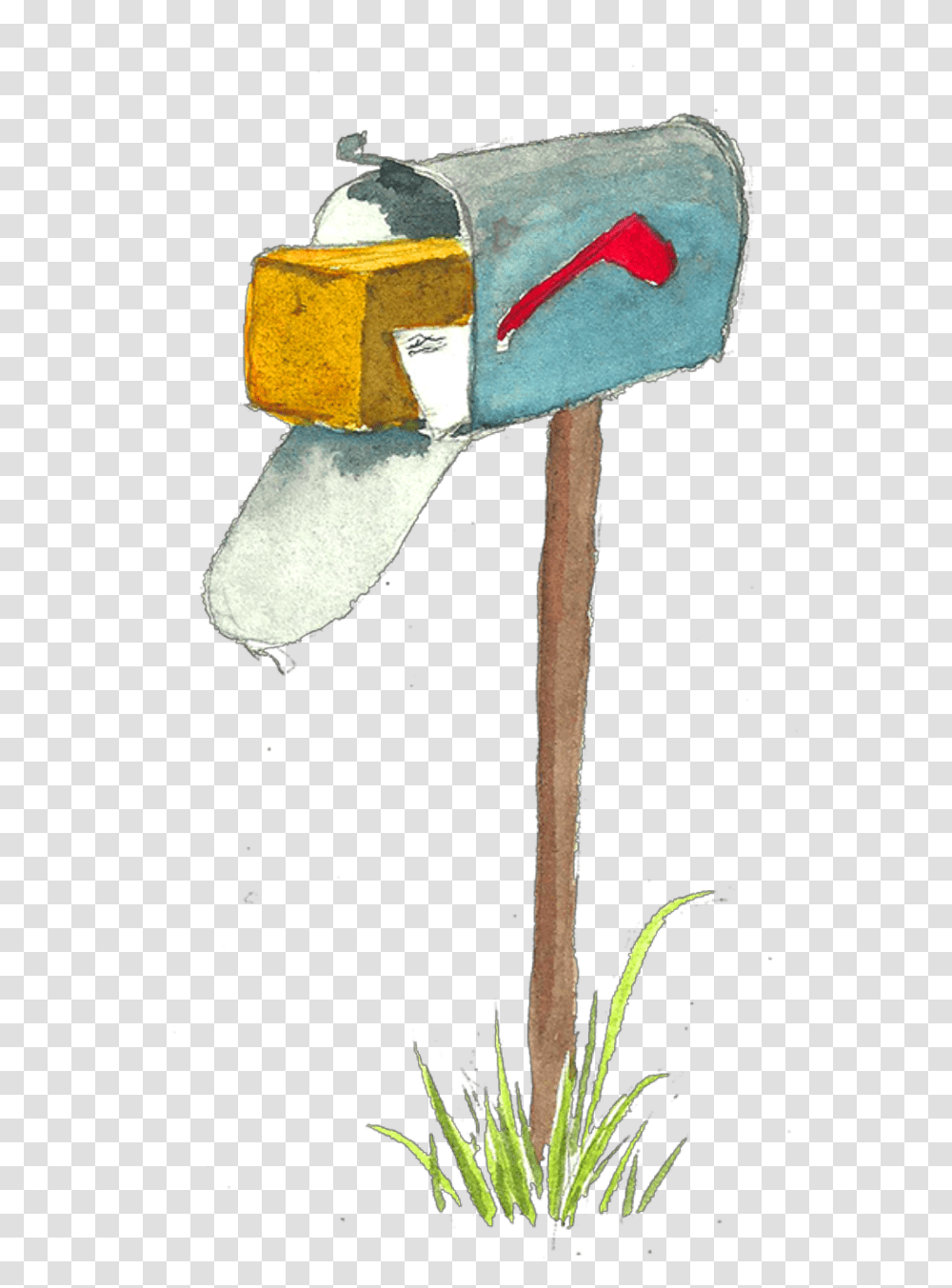 Child Art, Mailbox, Letterbox, Fire Hydrant, Postbox Transparent Png