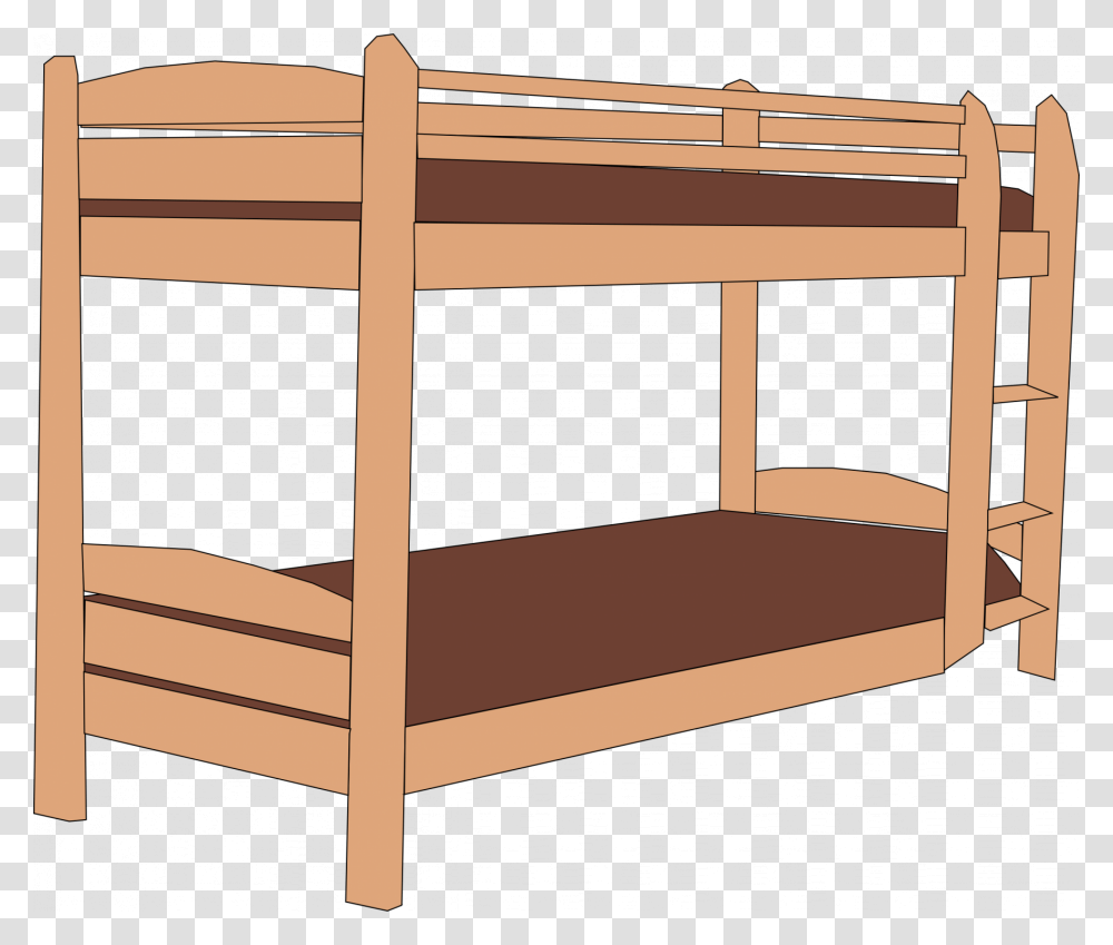 Child Bed Clipart Bunk Bed Clipart, Furniture, Crib Transparent Png