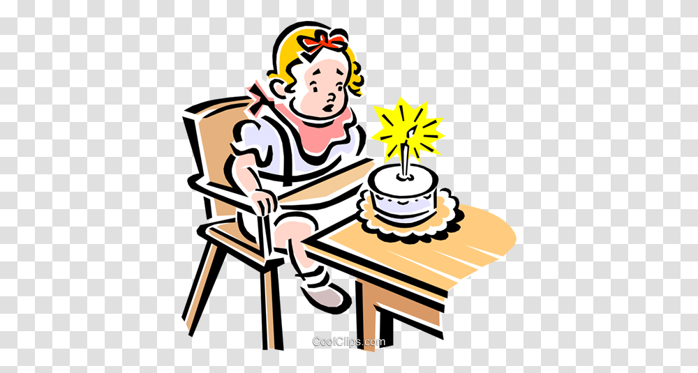 Child Blowing Out Candles On A Cake Royalty Free Vector Clip Art, Dessert, Food, Nurse, Patient Transparent Png