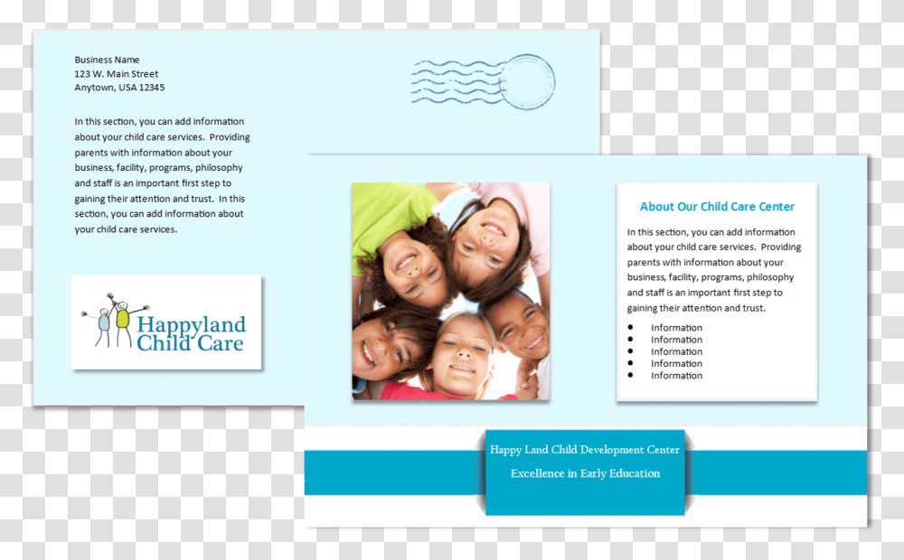 Child Care Business Cards Child Care Folders Child Adotadas, Person, Face, Poster, Advertisement Transparent Png