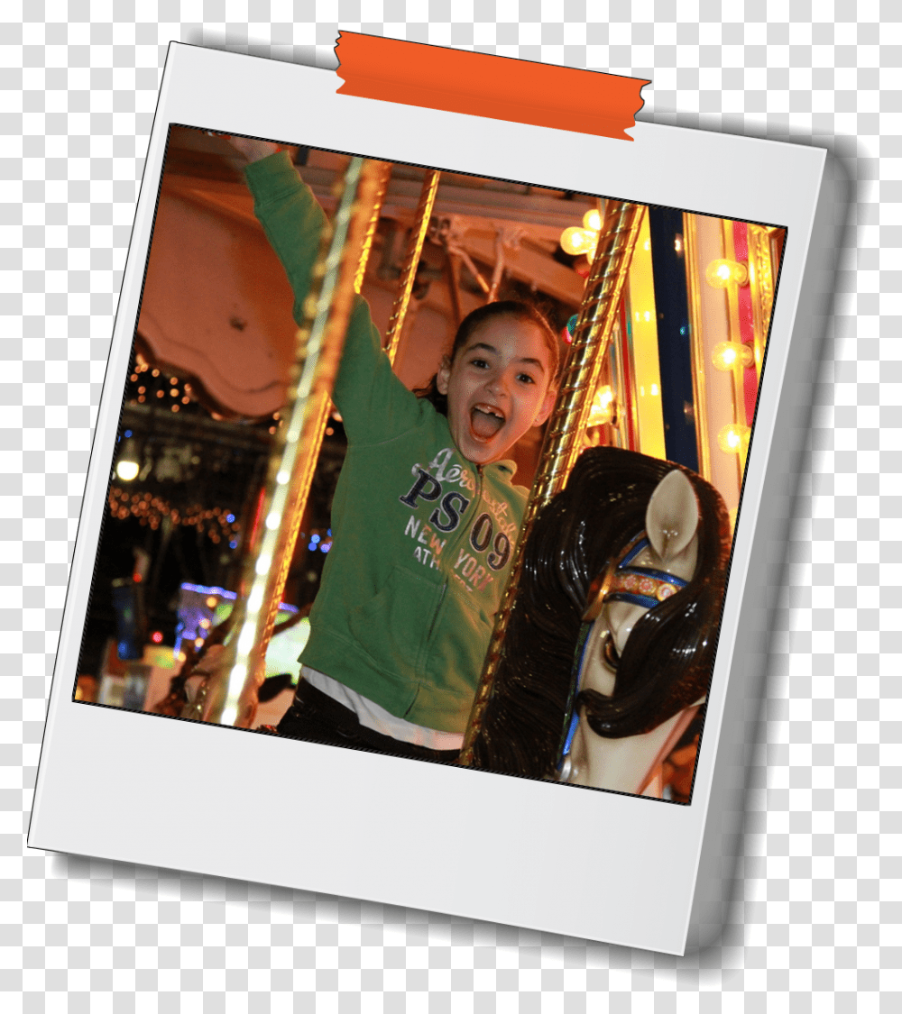 Child Carousel, Person, Arcade Game Machine, LCD Screen, Monitor Transparent Png