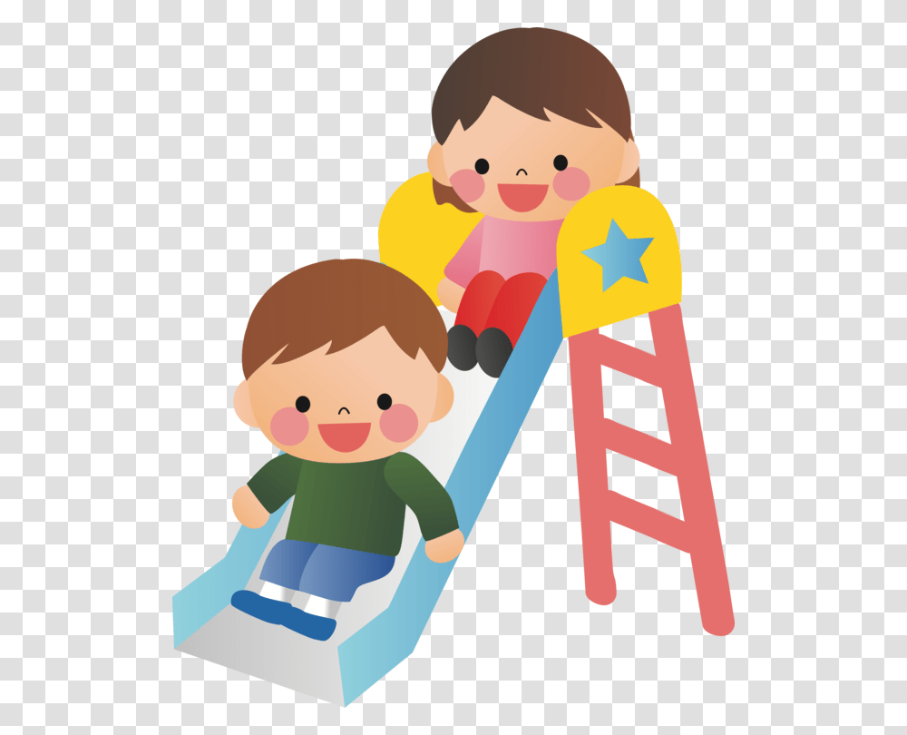 Child Children On Slide Clipart, Toy, Rattle Transparent Png