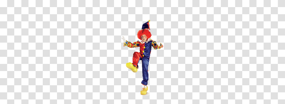 Child Clown Fancy Dress Costumes Jokers, Performer, Person, Human Transparent Png