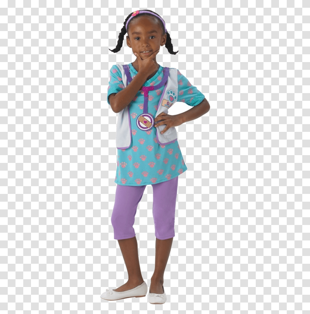 Child Disney Doc Mcstuffins Vet Costume Secret Power Costume Ideas, Person, Girl, Female Transparent Png