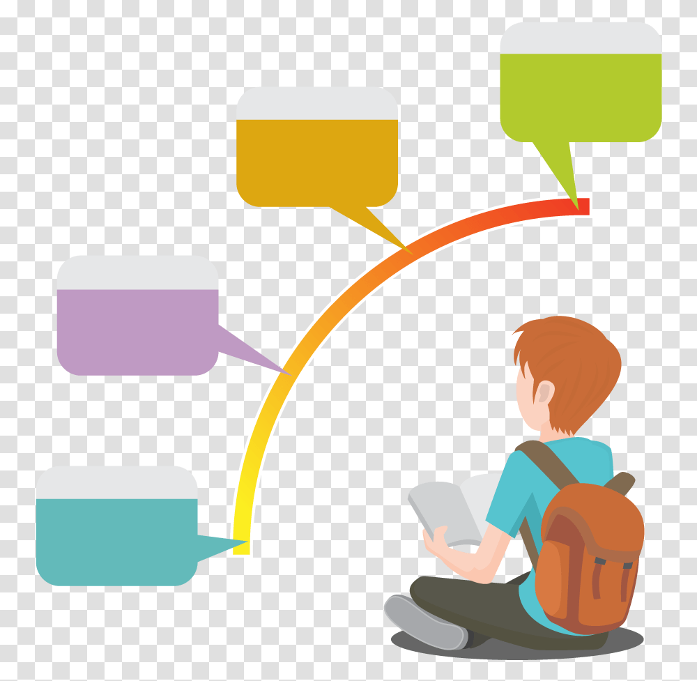 Child Education Vector, Person, Human, Crowd, Sitting Transparent Png