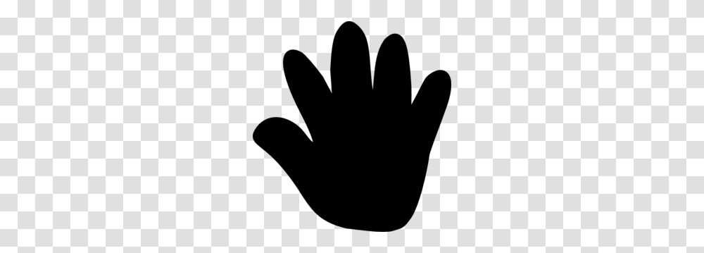 Child Handprint Clipart Black And White, Gray, World Of Warcraft Transparent Png