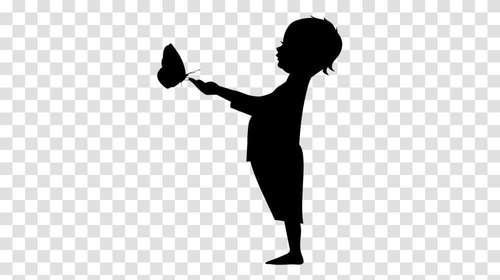 Child Holding Butterfly, Gray, World Of Warcraft Transparent Png