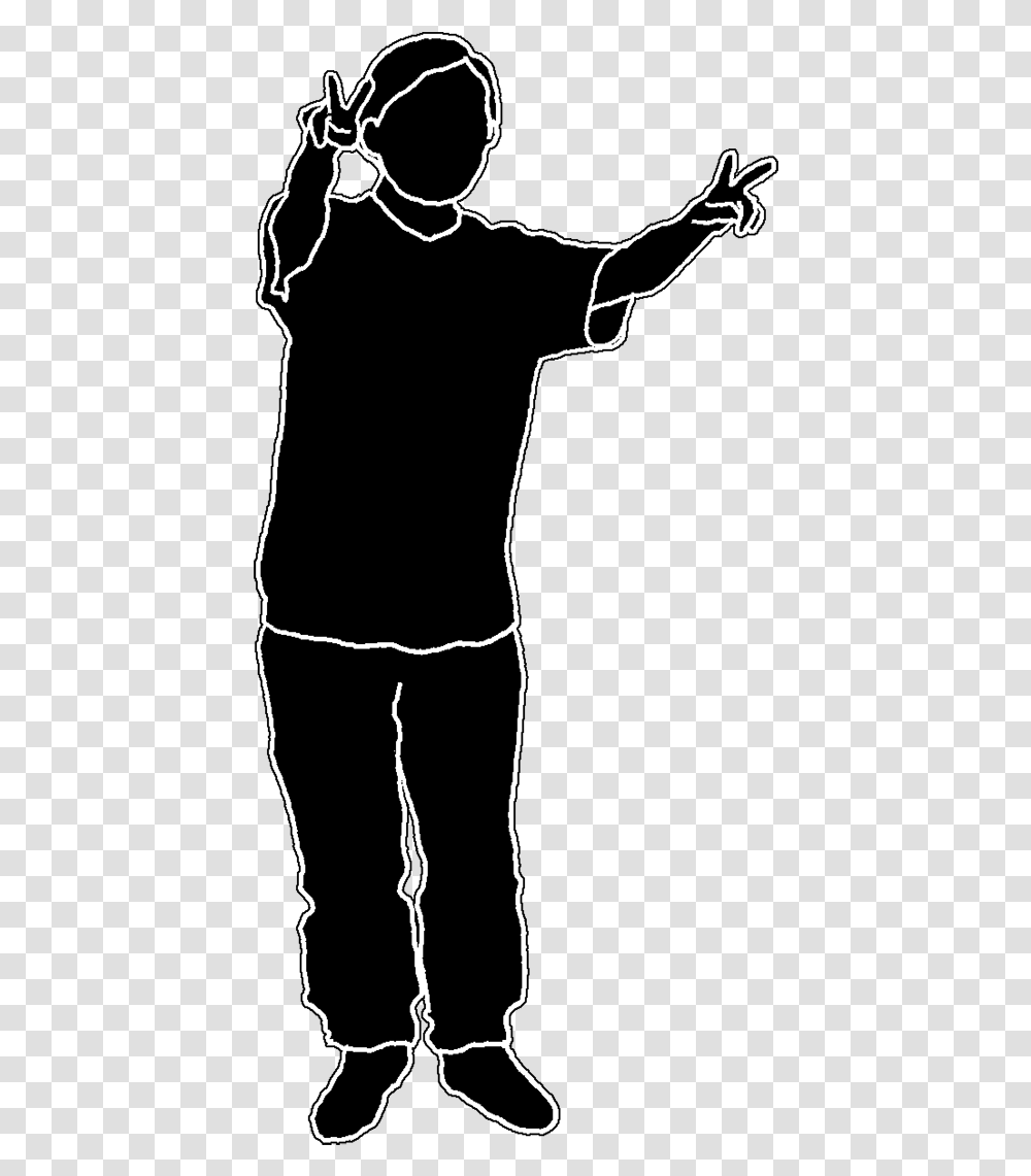 Child Illustration, Silhouette, Apparel, Person Transparent Png