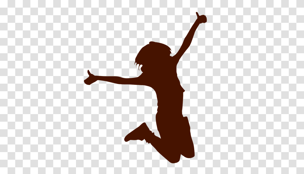 Child Jump Silhouette, Person, People, Leisure Activities, Kicking Transparent Png