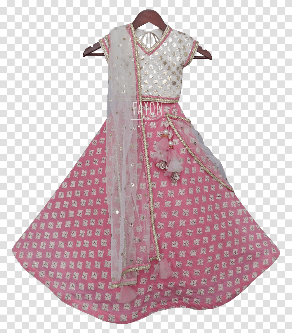 Child Lehenga Pattern, Dress, Wedding Gown, Robe Transparent Png
