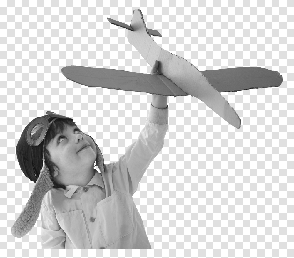 Child Plaing With Airplane, Person, Human, Weapon, Weaponry Transparent Png