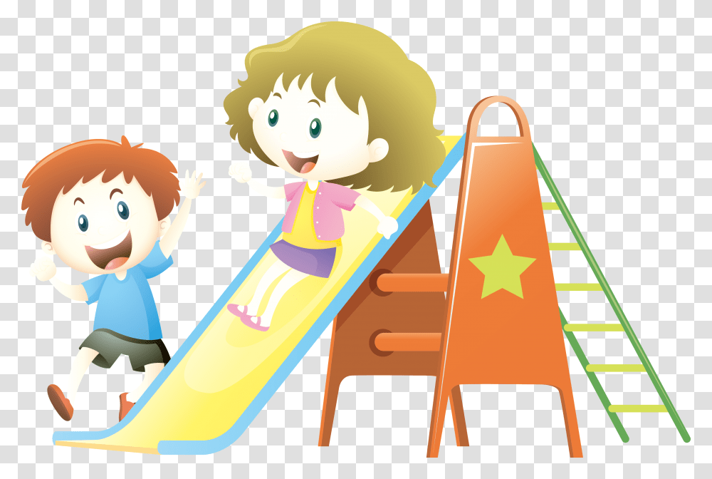 Child Playground Slide Illustration Gif Juego, Toy, Seesaw Transparent Png