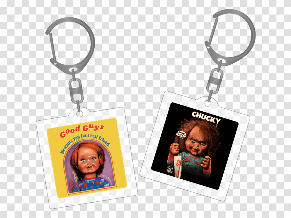 Child's Play Keychain, Pendant, Person, Human Transparent Png