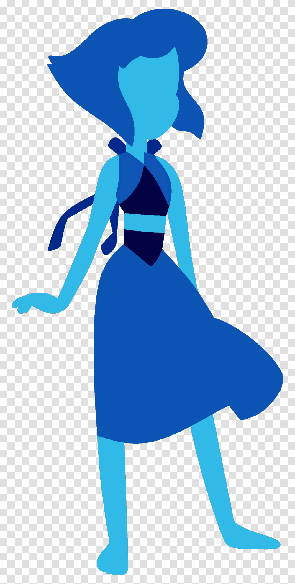 Child Silhouette Clipart Lapis Lazuli Outfit Steven Universe, Sleeve, Long Sleeve, Person Transparent Png