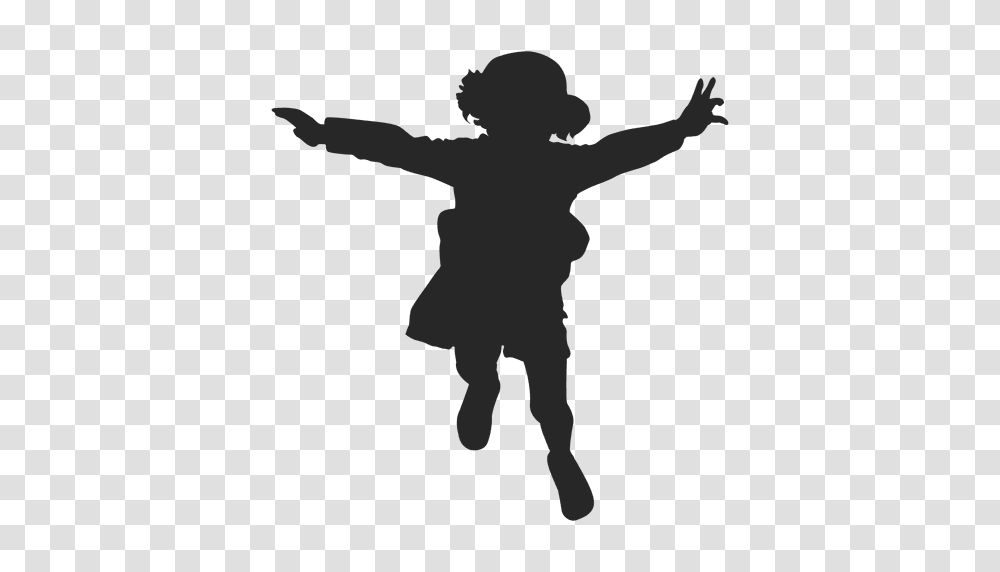 Child Silhouette Jumping Clip Art, Person, Human, Back, Worship Transparent Png
