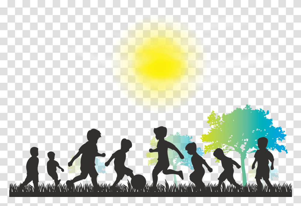 Child Silhouette Play Illustration Childhood, Outdoors, Nature Transparent Png