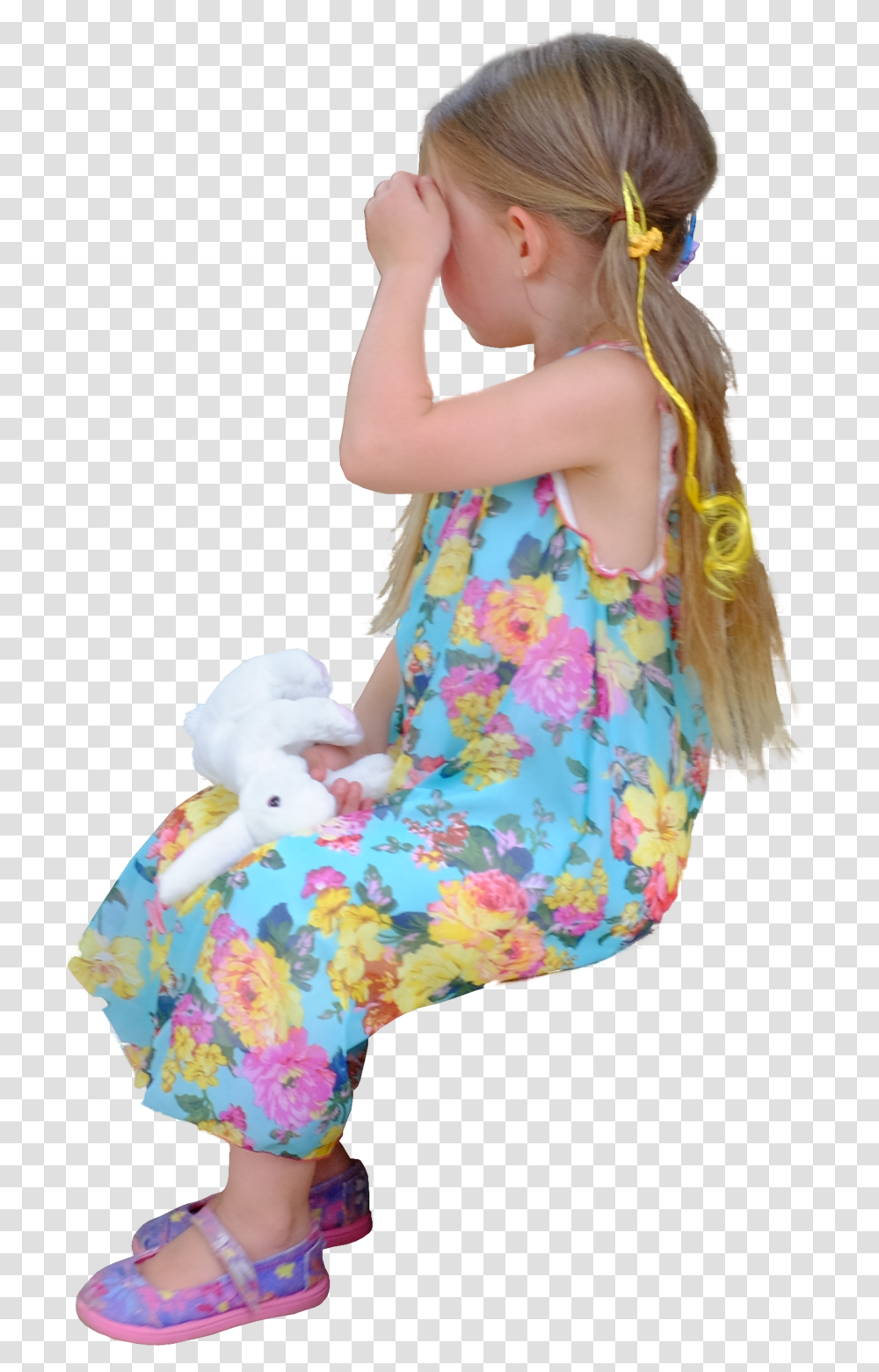 Child Sitting Child Girl Sitting, Dress, Person, Costume Transparent Png