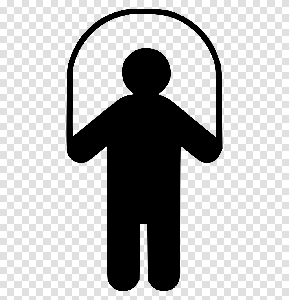 Child Skipping, Silhouette, Hand, Person Transparent Png