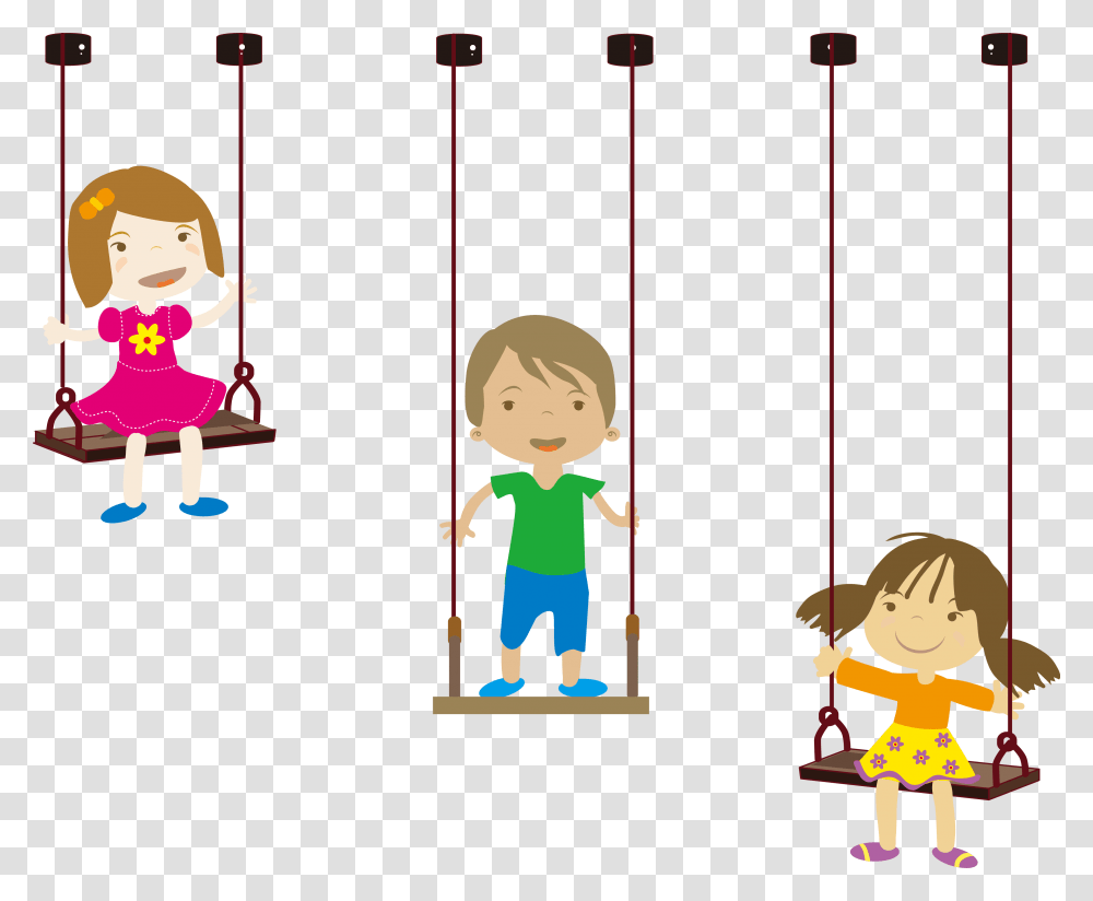 Child Swinging Clipart Background, Toy, Person, Cupid, Plot Transparent Png