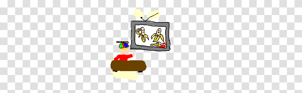 Child Watching Bananas Kill Themselves On Tv, Person, Outdoors, Nature, Video Gaming Transparent Png