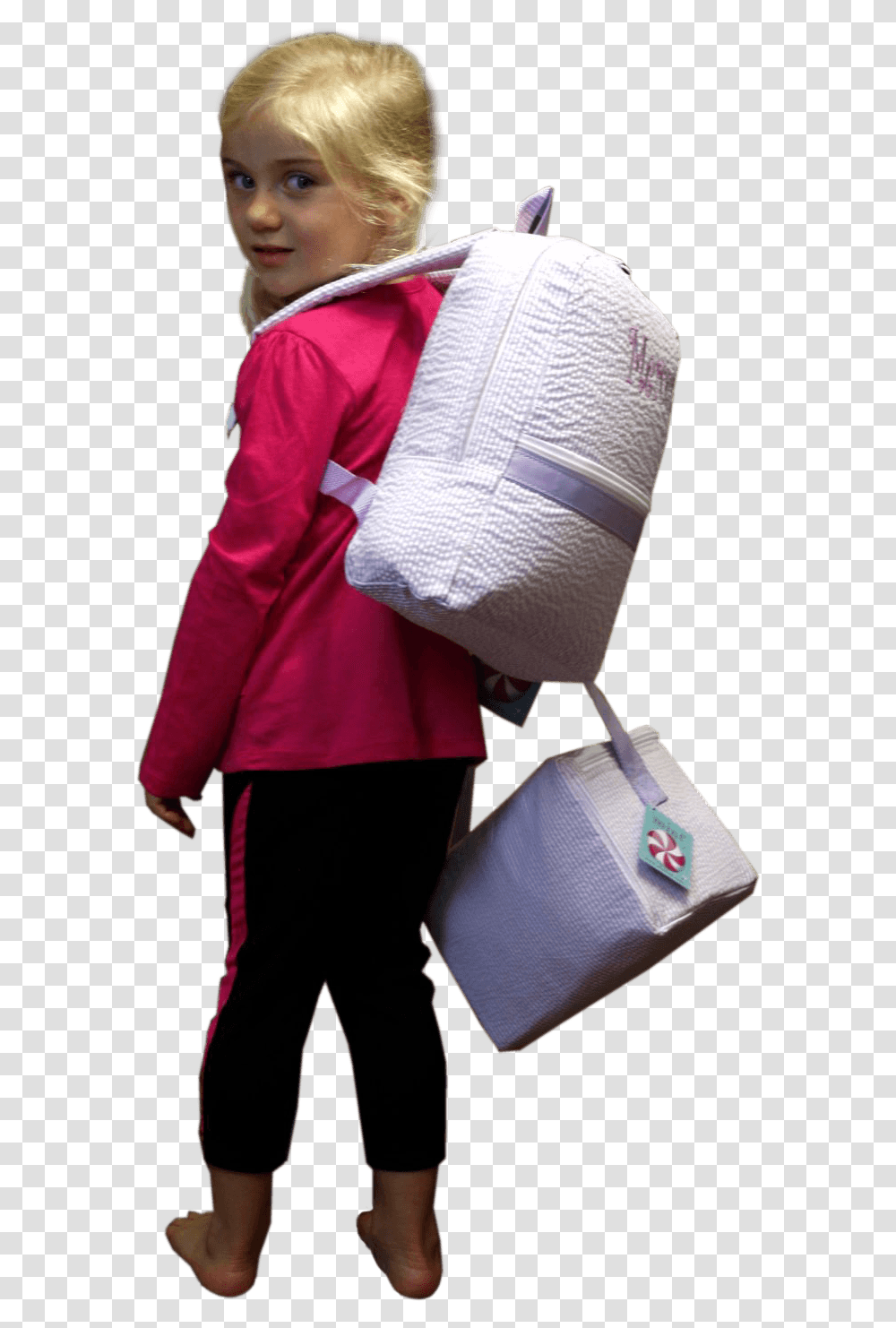 Child With Backpack, Sleeve, Person, Long Sleeve Transparent Png