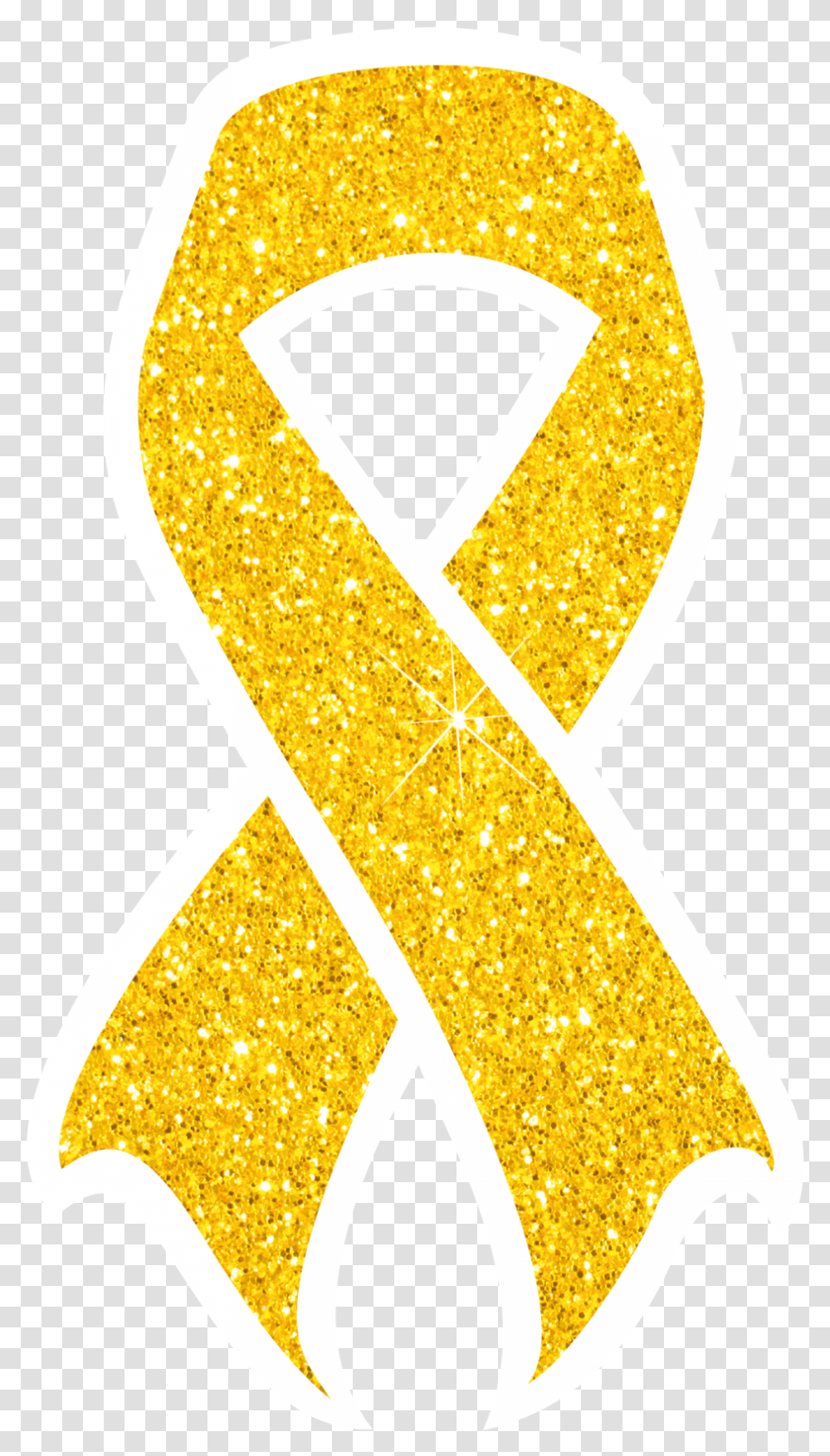 Childhood Cancer Awareness Month My Gold Childhood Cancer Ribbon, Sash Transparent Png