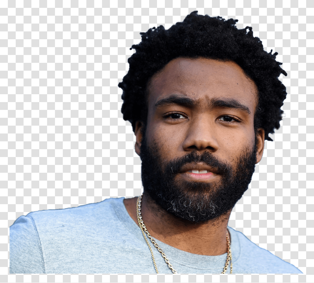 Childish Gambino Grammy Award Winners 2019, Face, Person, Human, Necklace Transparent Png