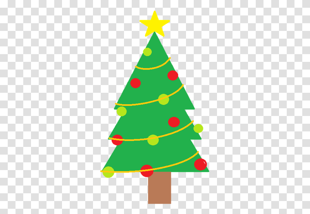 Childlike Christmas Tree Pine Cute Clip Art Christmas Tree, Plant, Ornament, Star Symbol, Triangle Transparent Png