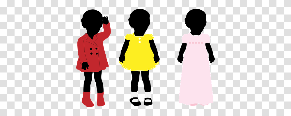 Children Person, Silhouette, Coat Transparent Png