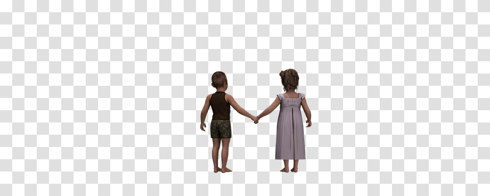 Children Person, Hand, Holding Hands, Dress Transparent Png