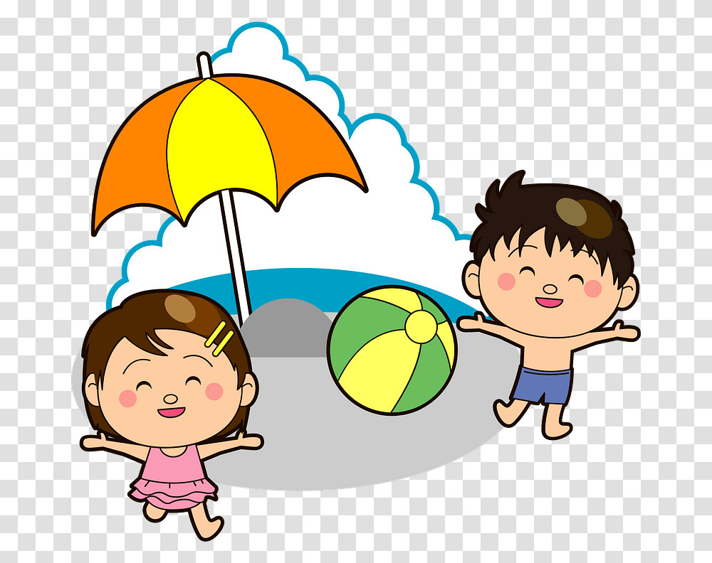 Children Beach Ball Play Clipart Beach, Sphere, Canopy Transparent Png
