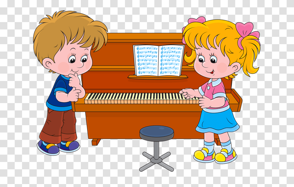 Children Children Kids Playing, Leisure Activities, Piano, Musical Instrument, Grand Piano Transparent Png