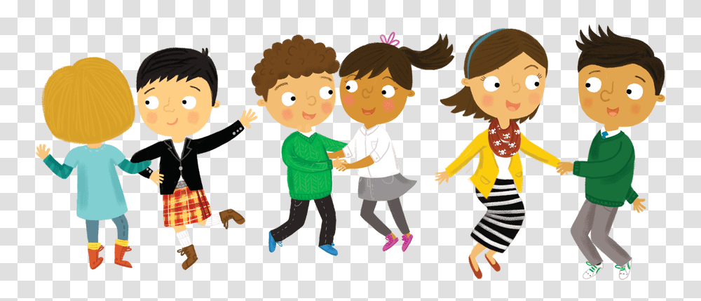 Children Dance Cartoon, Person, Female, People, Kid Transparent Png