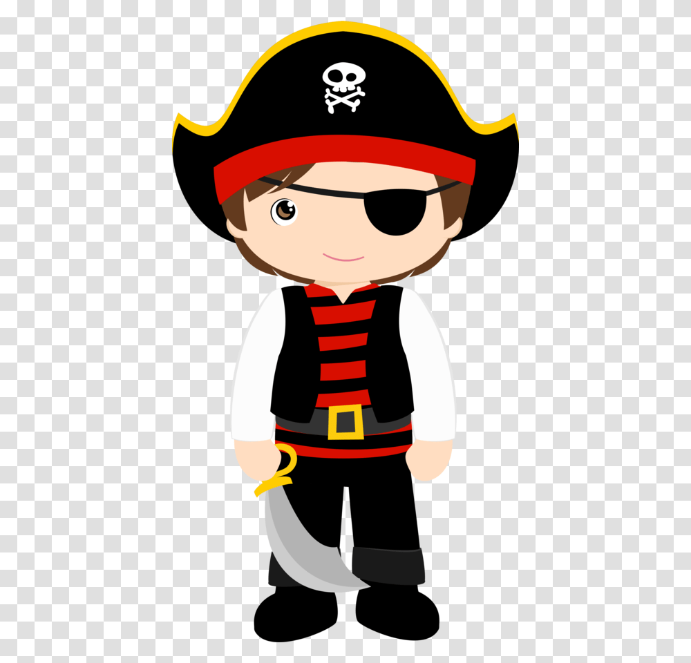 Children Dress As Pirate Clipart, Person, Human, Fireman, Toy Transparent Png