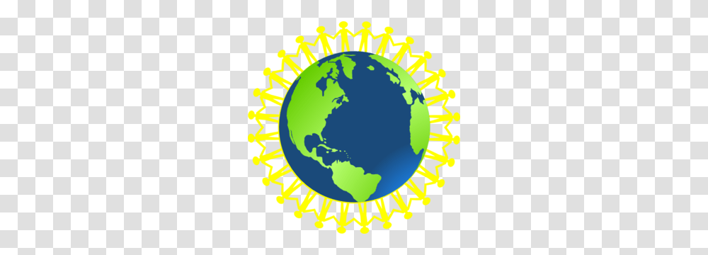 Children Holding Hands Around Globe Clip Art, Astronomy, Outer Space, Universe, Planet Transparent Png