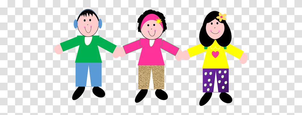 Children Holding Hands Clipart Free Cliparts Free, Person, Human, People, Female Transparent Png