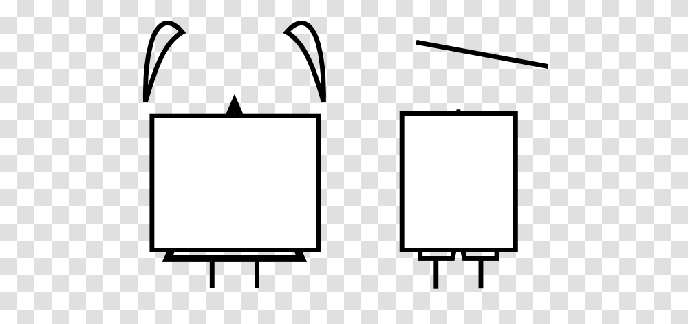 Children Holding Signs Clip Art, Screen, Electronics, White Board, Projection Screen Transparent Png