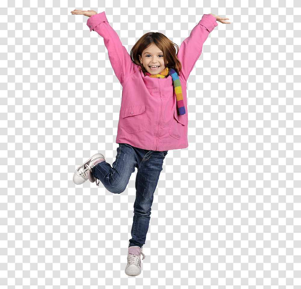 Children Jumping, Person, Sleeve, Long Sleeve Transparent Png