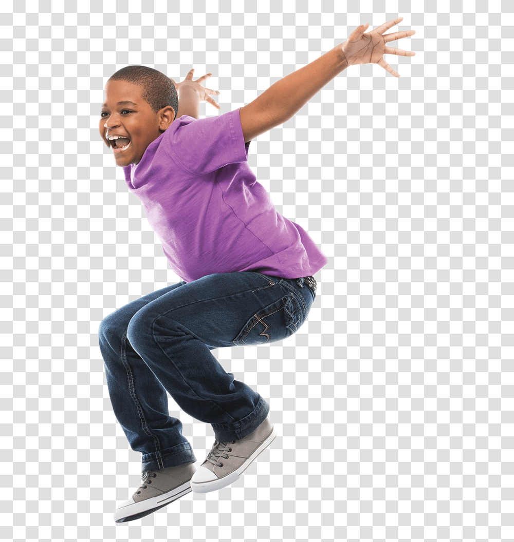 Children Jumping Dibujo De Ajuste Postural, Person, Shoe, Footwear Transparent Png