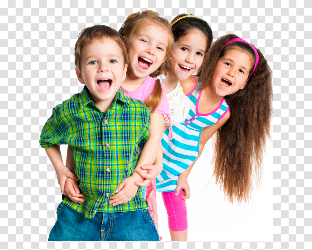 Children Laughing, Person, Face, Female Transparent Png