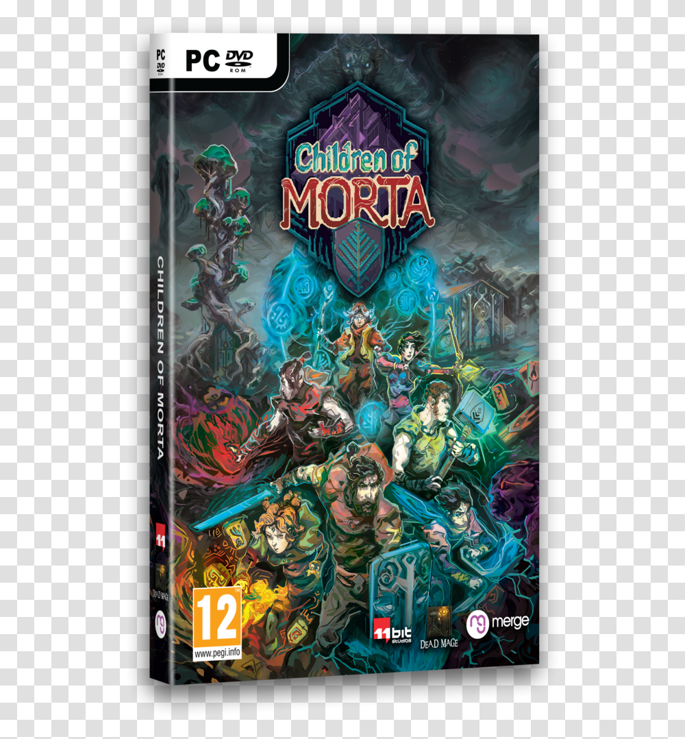 Children Of Morta Cover, Poster, Advertisement, Person, Legend Of Zelda Transparent Png