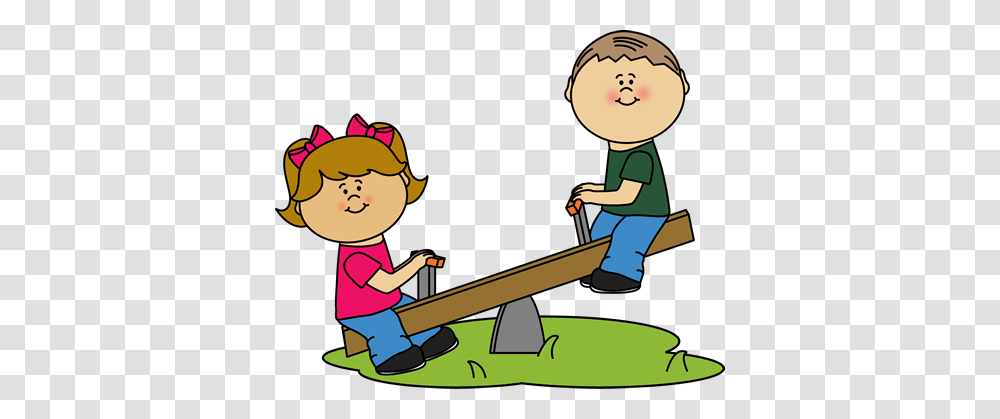 Children On A See Saw Clip Art Clip Art Outside, Toy, Seesaw, Person, Human Transparent Png