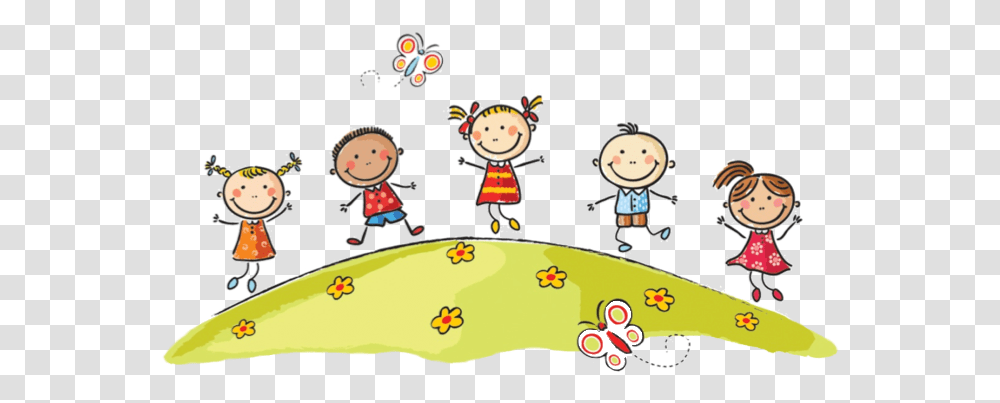 Children Playing Clipart, Label, Rattle Transparent Png