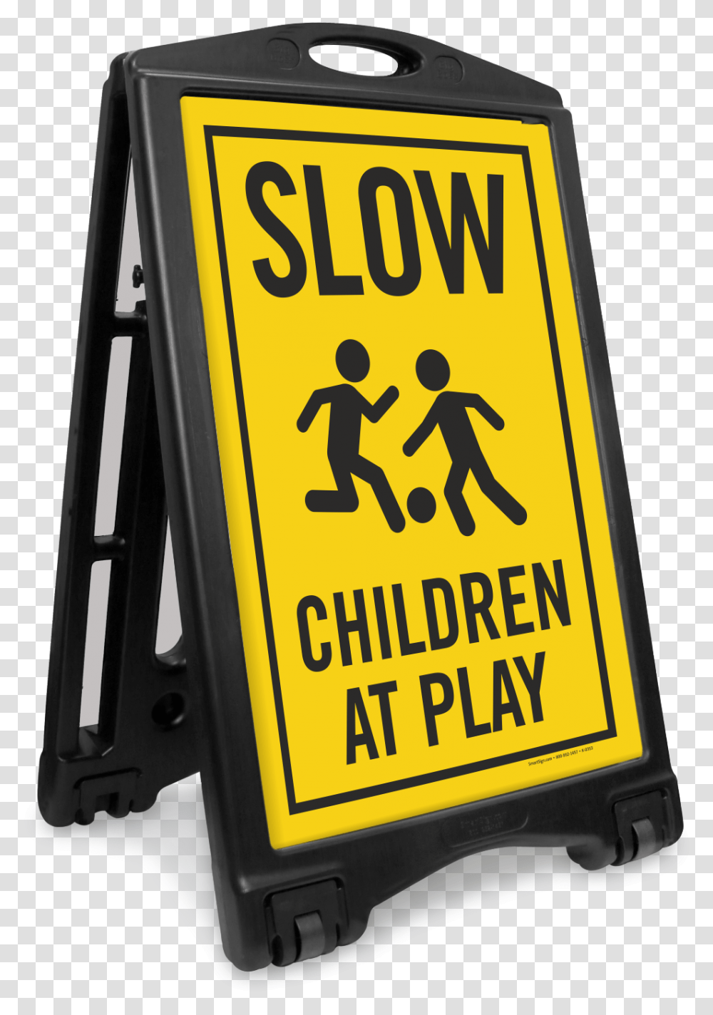 Children Playing Football Sidewalk Sign Kit No Parking Sign Portable, Gas Pump, Machine, Road Sign Transparent Png