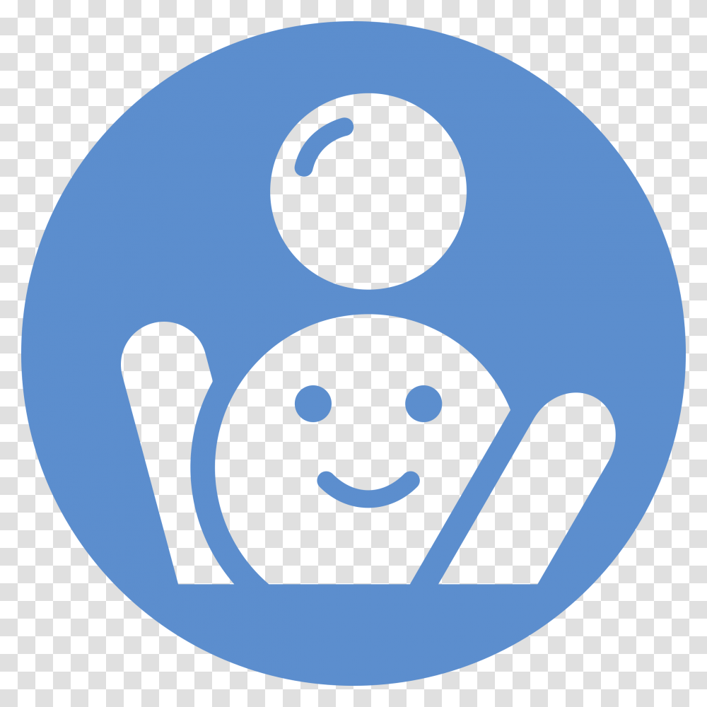 Children Playing Icon, Sphere, Disk Transparent Png