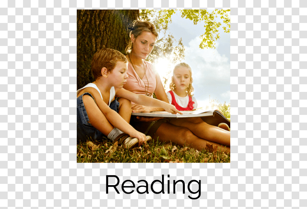 Children Reading Discover Demi Pair, Person, Human, Female, People Transparent Png